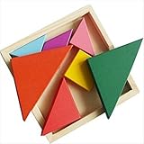 Linyuan 安定した品質 7 Pieces Colorful Wooden Jigsaw Puzzle Toy Educational Game for Kids