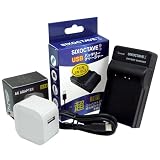 SIXOCTAVE [2.1Aコンセントから充電できるアダプタ付き] ニコン 用 EN-EL3/EN-EL3a/EN-EL3e USB 互換充電器 カメラ バッテリー チャージャー MH-18/MH-18a [ 純正互換共に対応 ] D700/D90/D300/D300s/D200/D80/D70/D70s/D50/D100/D100LS/MB-D10/MB-D80/MB-D90/MB-D300