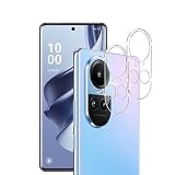 【2枚セット】 For OPPO Reno10 Pro 5G / OPPO Reno 10 5G カメラフィルム OPPO Reno10 Pro 5G 6.7型 レンズフィルム 【Jinmdz】硬度9H 耐衝撃 飛散防止 高透過率 自動吸着 超薄型 0.26mm Reno10 Pro 5G レンズ液晶保護フィルム