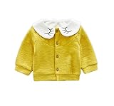 FEVON　コート　ベビー服　女の子　キッズコート　長袖　春秋　ジャケット　可愛い　赤ちゃん　ガールズ　アウター　ブルゾン　パーカー　前開き　おしゃれ　満月　出産祝い　プレゼント　66　73　80　9