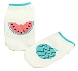 2ペア[スイカ]幼児の赤ん坊の子供のための幼児ソックスコットンソックス、0-2歳