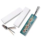 クラフト社 革キット 革工芸素材 しおり 2枚組 4006 牛革 150×35mm