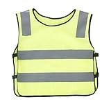 SONONIA 　2セット　安全保護服　ベストグレー　反射ストリップ　子供対応