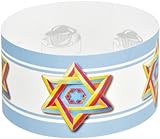 Roundabouts Cupcake Sleeves Star of David Cupcake Sleeve (Pack of 24) [並行輸入品]