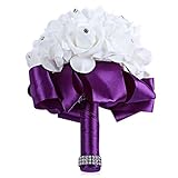 Artificial Foam Holding Flowers Roses for DIY Wedding Bridesmaid Bridal Bride Bouquets Centerpieces 