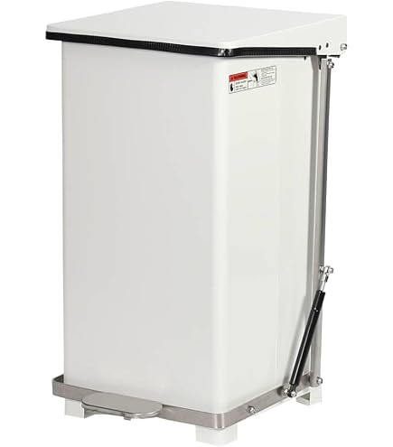 Amazon｜ダルトン ダストボックス ペダル ビン 45L ステンレス製｜フタ