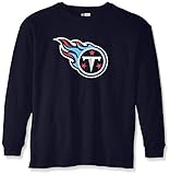 NFL Tennessee Titansメンズ画面Thermal長袖Tシャツ、XLトール、海軍