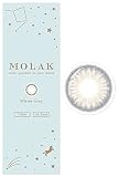 [ 宮脇咲良 イメージモデル カラコン ] MOLAK (モラク) ワンデー 10枚入り ミラーグレー（度あり）[-3.50]