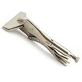 NUZAMAS 10インチシートメタルクランプ250mm溶接バイスロックVisegrip Plier副工具調整可能なオープニング