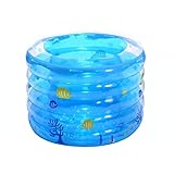 MUMA 浴槽・バスタブ プールの家の断熱幼児子供の水泳バレルインフレータブルプールラウンドプラス厚い 浴室用設備 (サイズ さいず : S s)