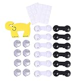 YIFAN ベビーガード 21個セット ドアストッパー キャビネットロック 引き出しロック コーナークッション 室内用 赤ちゃん 怪我防止 ベビー用セーフティー用品 地震対策