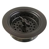 lasco-simpatico 30053pキッチンシンクバスケットStrainerアセンブリwithスピンタイプバスケットFits 3 – 1 / 2インチOpening 30053VB 1