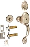 Constructor CON-COM-SN Comfort Entry Lock Set with Door Lever Handle, Satin Nickel [並行輸入品]