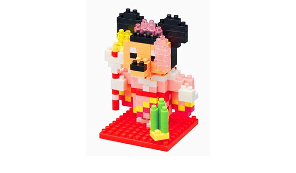 ミニー 東京ディズニーリゾート ２０１７ お正月 ニューイヤーグッズ おみやげ ナノブロック 着物姿のミニー 名作