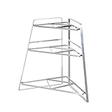 18-8 ステンレス　キッチン コーナー ラック(3段) DS18