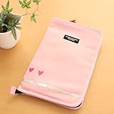StudioPOPPO　ピンクのハート刺繍　母子手帳ケース　通帳入れ、パスポートケースとしても
