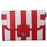 エスメラルダ（esmeralda）　マルチケース　母子手帳ケース　レッドストライプ