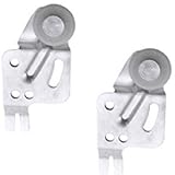 Slide-Co 16279 Closet Door Roller with Top Hung 1/2-Inch Offset and 3/4-Inch Nylon Wheel,(Pack of 2)