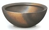 信楽焼陶器 金彩手洗鉢 置型 金彩釉 Ｂ 径38cm MA511
