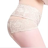 (アクアランド) AQUALAND 骨盤ヒップアップベルト 骨盤矯正ベルト 骨盤補正 サポートベルト産後の崩れたボディラインに 補正インナー 補正下着 ダイエット 引き締め 上品レース (Ｌ, ブラッ