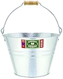渡辺金属工業 金バケツ 676 シルバー 奥行29×高さ18.5×幅20cm