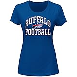 NFL Buffalo Bills Short SleevedスクープネックTシャツ、2 x、ロイヤル