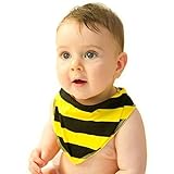 NOO Bandana Bib - Bee - 0-18 months by noo