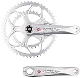 Sugino(スギノ) OX2-901D 50x34 160mm SILVERオールシルバー OX2-901Dロゴ Shimano11s/10s対応