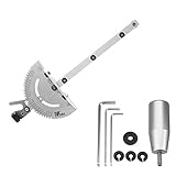 MOHOO テーブルソールーター用&テーブルフェンスツール マイターゲージスロット 木工 シングル プッシュ DIY 50*20*12cm