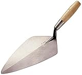 Kraft Tool RO112-11 W. Rose Limber Wide London Brick Trowel with 6-Inch Wood Handle, 11-1/2-Inch [並行