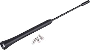 Amazon 車用アンテナ 車載用アンテナ 汎用型 交換用 耐高温 耐腐食性 ネジ4mm 5mm 6mm 高性能 広域受信対応 22cm 修理 品質保証 車 バイク 車 バイク