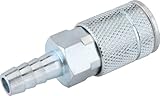 Freeman Z1438ABC .25 in. x .37 in. Automotive Barbed Coupler with Clamp