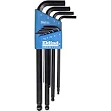 Eklind 13609 Metric 9pc Ball Hex Key Set 1.5mm to 10mm - Long [並行輸入品]