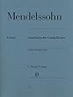 メンデルスゾーン: ヴェネツィアの舟歌/原典版/Scheideler, Elvers, Herttrich編/ヘンレ社/ピアノ・ソロ