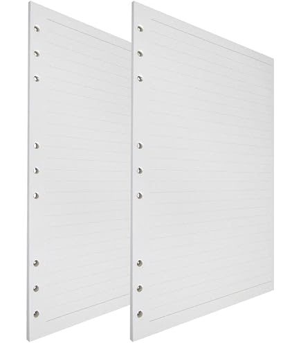 Amazon.co.jp: MT's SHOP ルーズリーフ B5 9穴 リフィル システム手帳