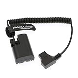 Alvin's Cables SmallHD 501 502 702 モニター および Canon 5D4 5DSR 5D2 5D3 6D 60D 7D 7D2 70D 80D 用の Lanparte LP E6 ダミー 電池 to D tap ケーブル