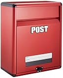 アイリスオーヤマ ポスト アルミ レッド APT-320