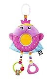 Benbat Dazzle Friends Plush Stroller Toy Pink [並行輸入品]