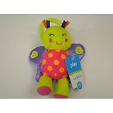 Carter's(カーターズ) ベビーバタフライちゃん（にぎにぎ＆ぶるぶるTOY） 黄緑*ピンク ONEサイズ