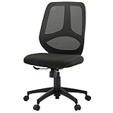 オフィスコム メッシュチェア シンクロロッキング コレガ2 幅600×奥行600×高さ890～985mm ブラック COLEGA2-BK