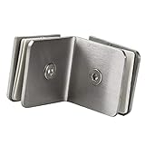 B Baosity ガラスクランプ ステンレススチール製 キャビネット シャワールームパネル用 ドア　全5サイズ - ＃3