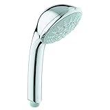 Grohe 28 897 000 Relexa Ultra 5 Spray Patterns Hand Shower, StarLight Chrome [並行輸入品]