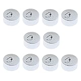 Fenteer 10個入り 50g 天秤 秤用 精密校正用分銅 物理学 数学 実験用 高品質