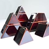 漆塗り積み木 木地呂塗り 9ピース