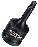 JTC 12.7mmインパクト用スターソケット T55 12.7mm インパクト用 トルクス ビット ソケット T55 JTC446055