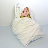 オーガニックコットン アフガン(おくるみ)ホワイトとんぼ