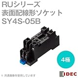 IDEC (アイデック) SY4S-05B 4極 ワンタッチ Sソケット (配線形ソケット) NN