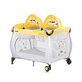 Chipolino Play Pen and Crib (Twin Stars Lemon) by Chipolino