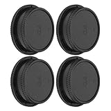 VGEBY カメラフロントボディキャップリアレンズキャップ カバーセット キヤノン FDマウントレンズとボディと互換性 プラスチック レンズカバー レンズキャップ 硬質プラスチック