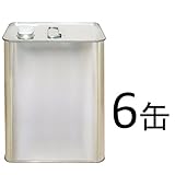 ガレージ・ゼロ 無地缶 4L×6缶 ネジ口/空缶/ブリキ缶/GZKN04 GSE379